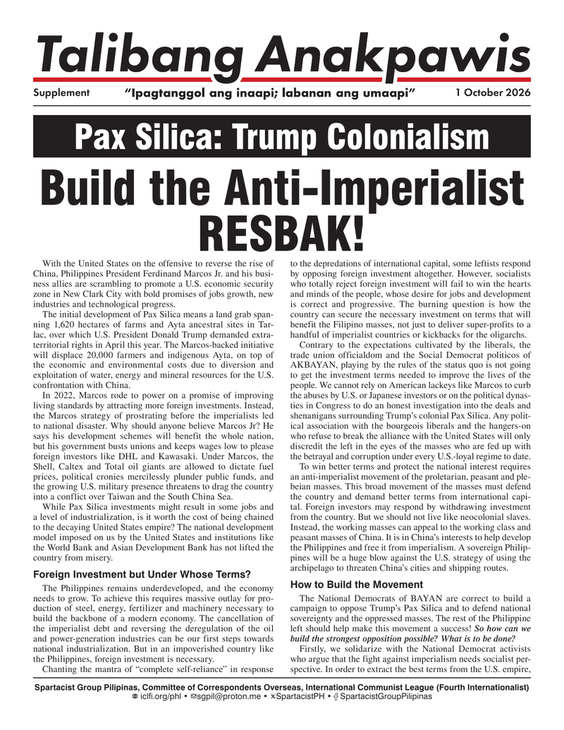 Pax Silica: Trump Colonialism