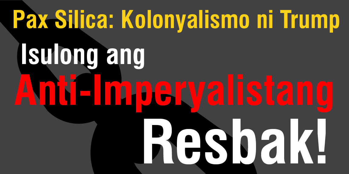 Pax Silica: Kolonyalismo ni Trump