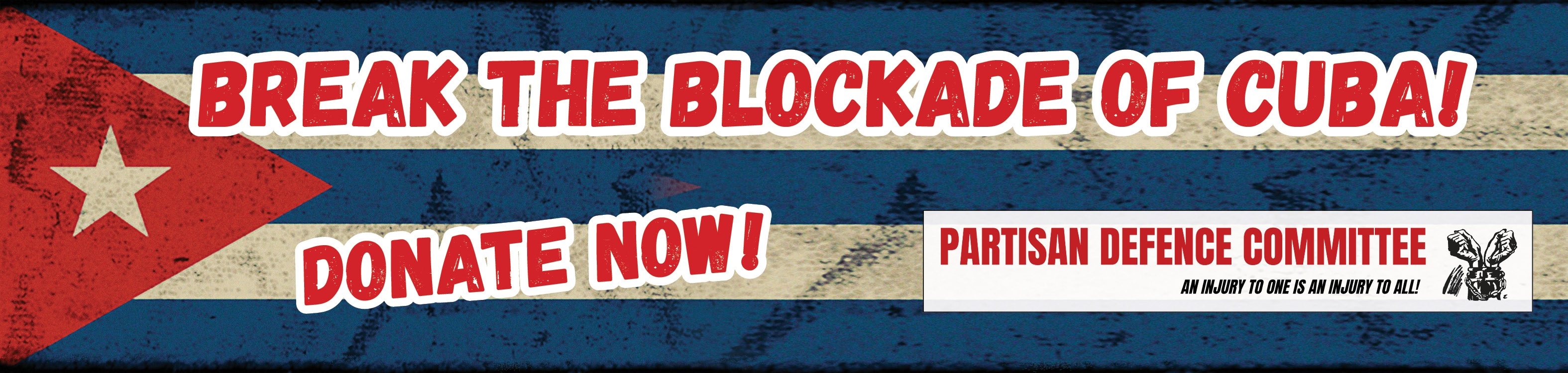 Break the Blockade of Cuba! Donate Now!