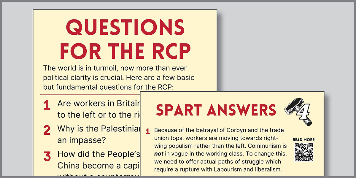 Questions for the RCP  |  14 November 2024