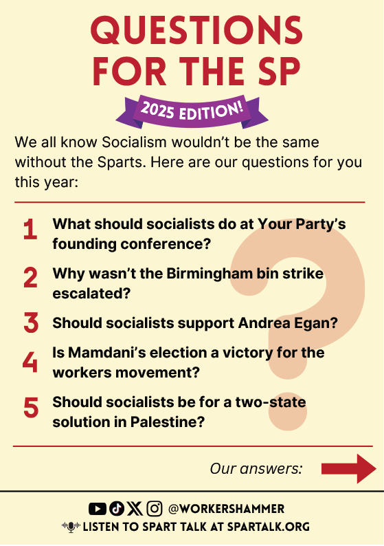 Workers Hammer supplement  |  15 November 2025