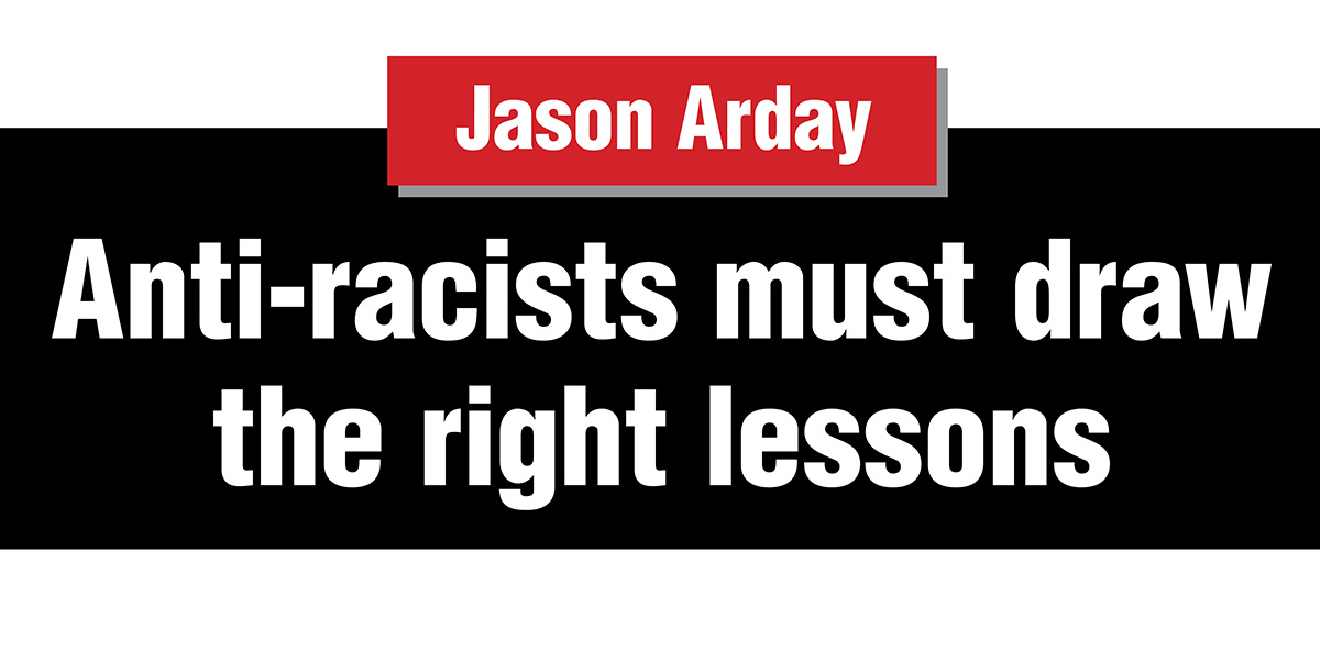 Jason Arday: Anti-racists must draw the right lessons