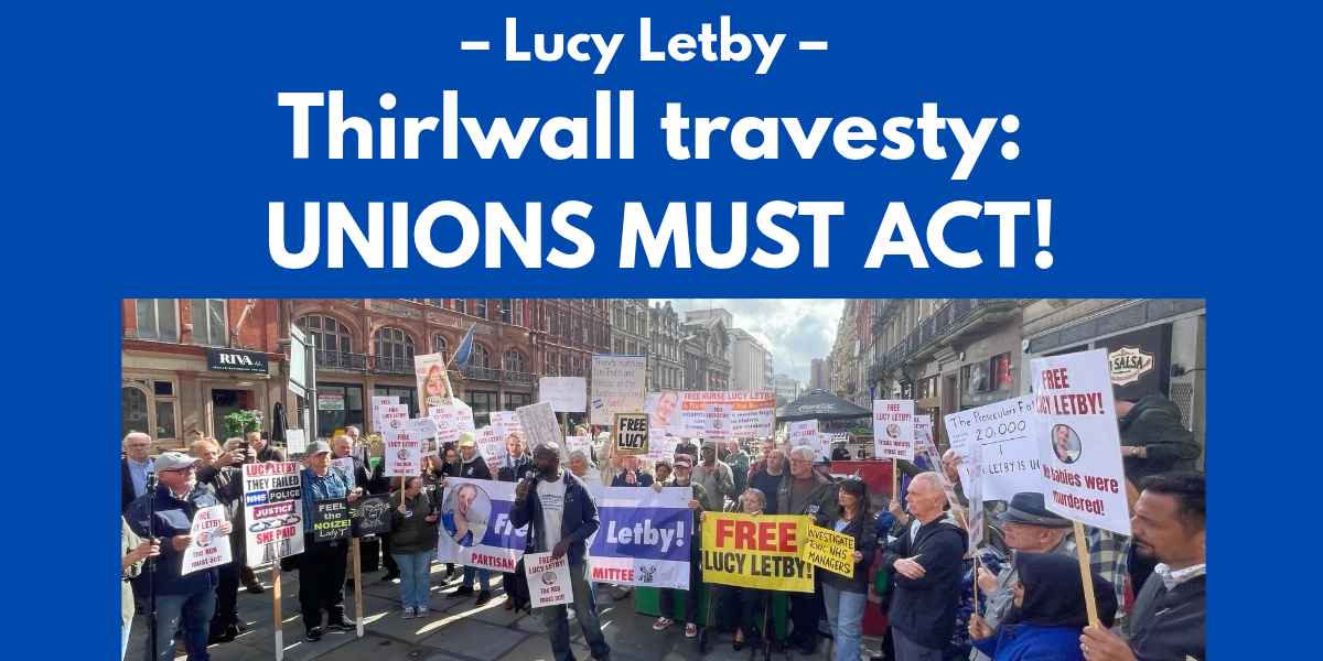 Thirlwall travesty: unions must act!