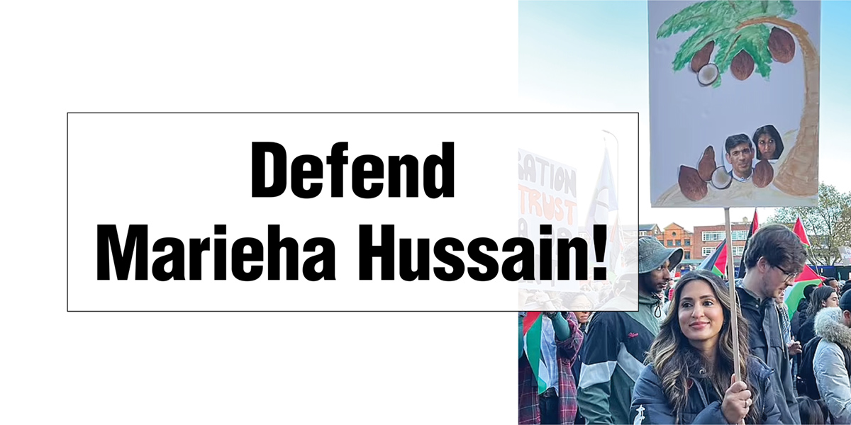 Defend Marieha Hussain!