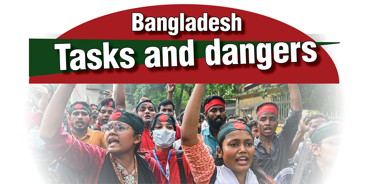 Bangladesh: Tasks and dangers