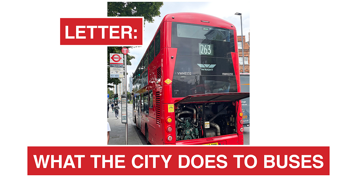 Letter: What the city does to buses