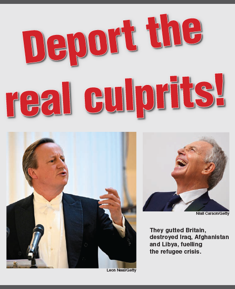Deport the real culprits!