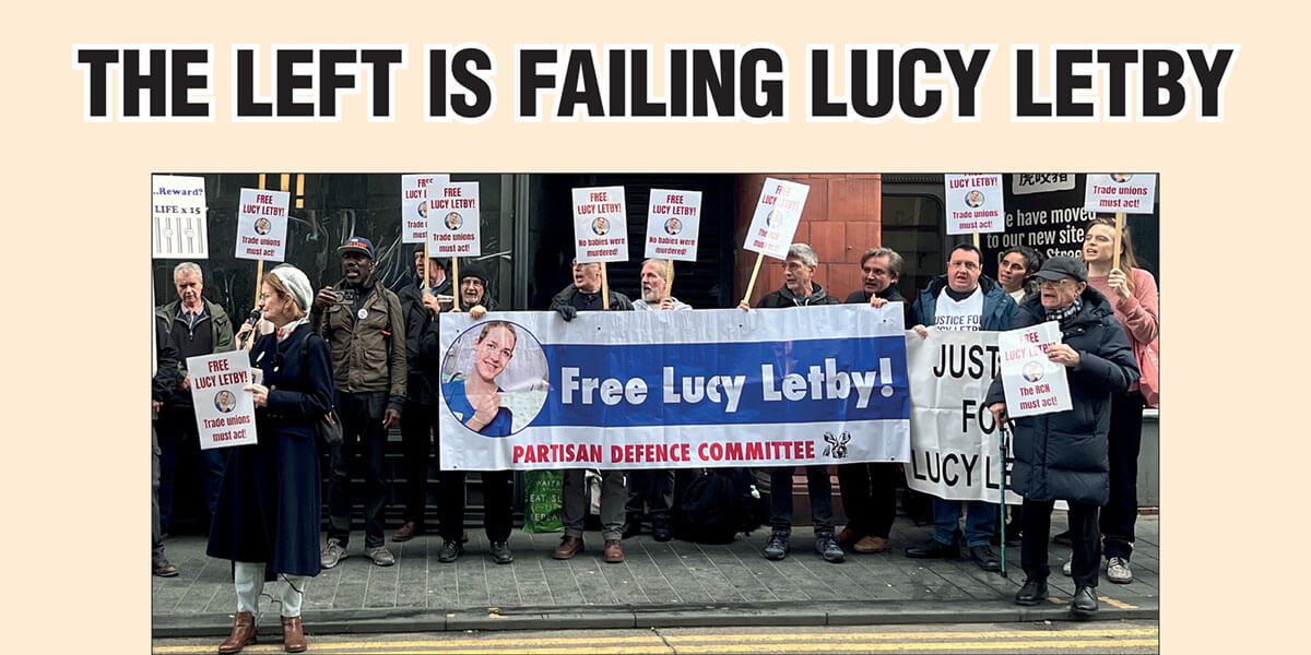 The left is failing Lucy Letby