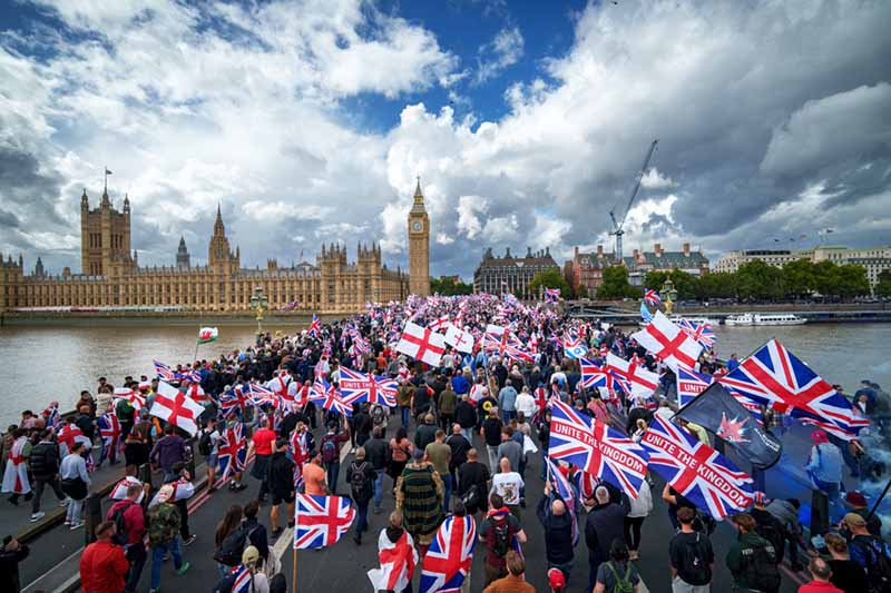 Unite the Kingdom march, 13 September 2025
