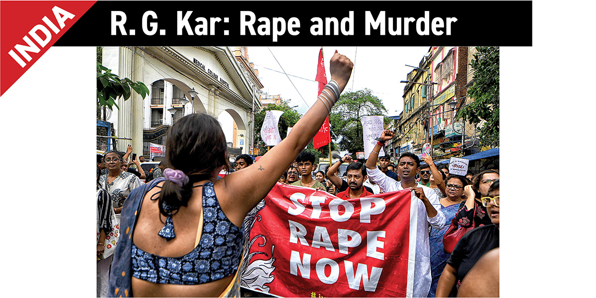 India: R.G. Kar Rape and Murder