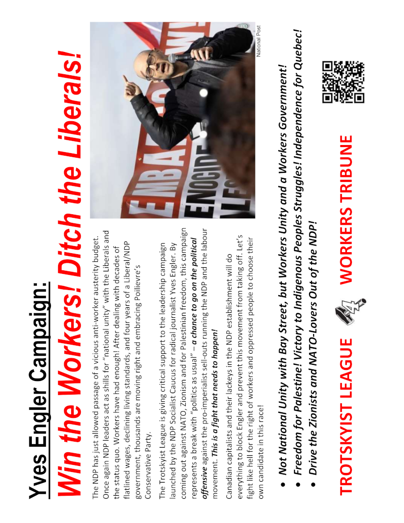 Workers Tribune supplement  |  22 November 2025