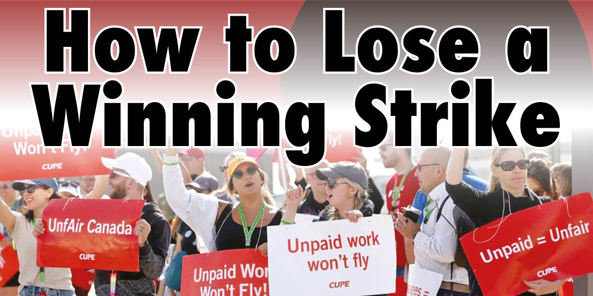 How to Lose a Winning Strike