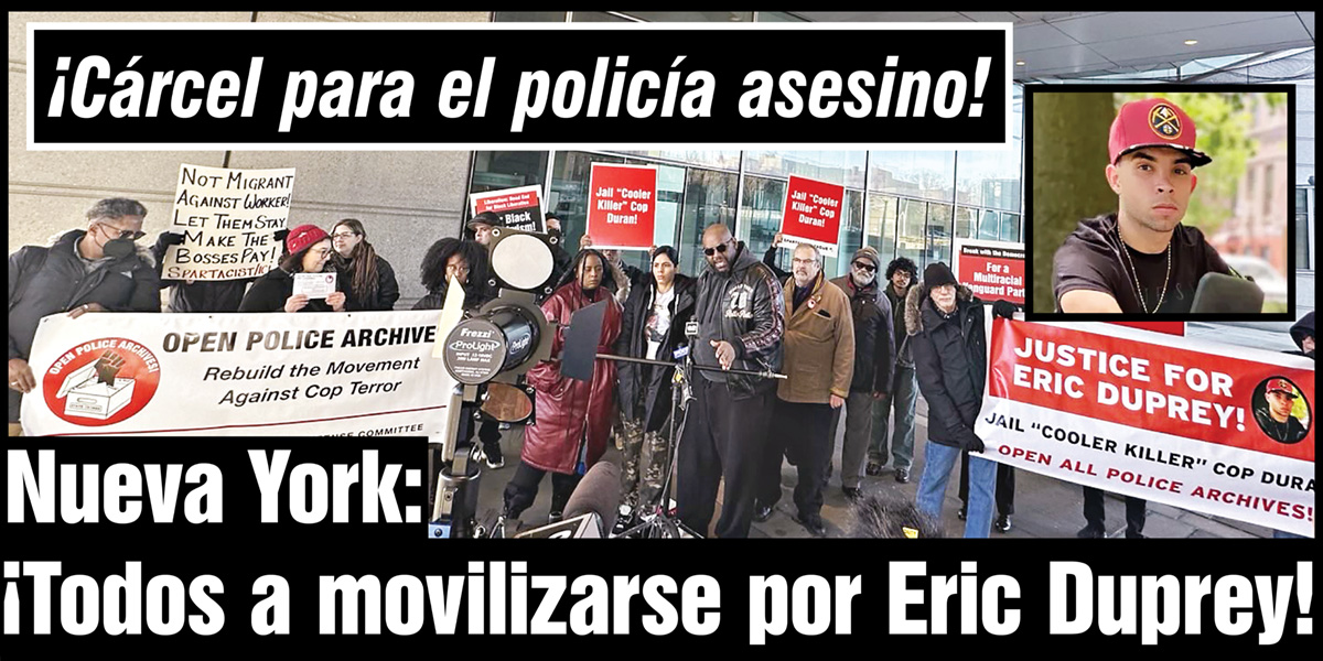 Nueva York: ¡Todos a movilizarse por Eric Duprey!