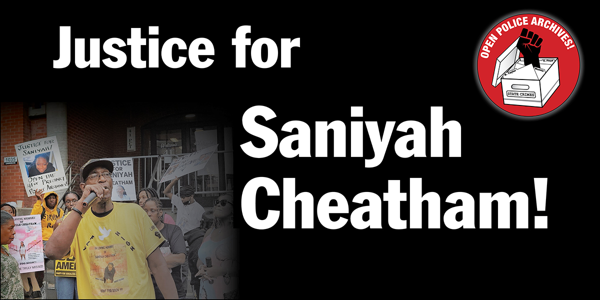 Justice for Saniyah Cheatham!