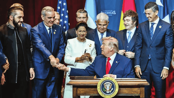 Shield of the Americas Summit in Florida, March 7.