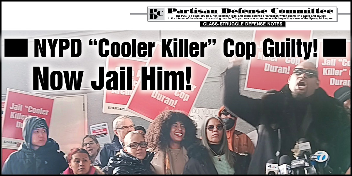 NYPD “Cooler Killer” Cop Guilty! Now Jail Him!