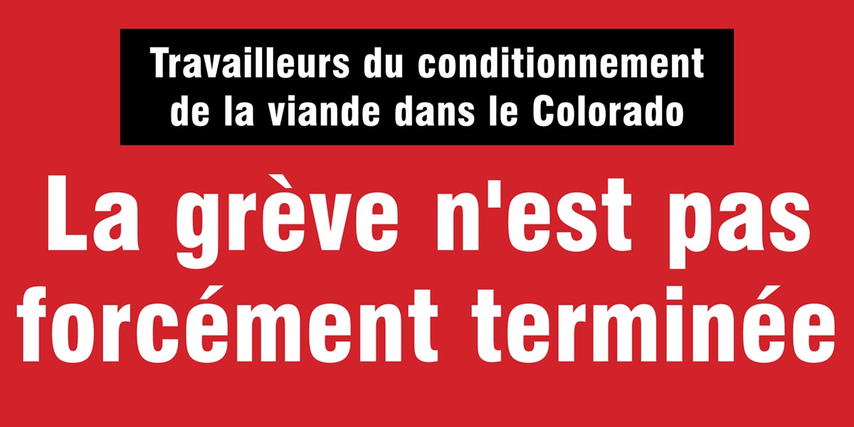 La grève n'est pas forcément terminée !