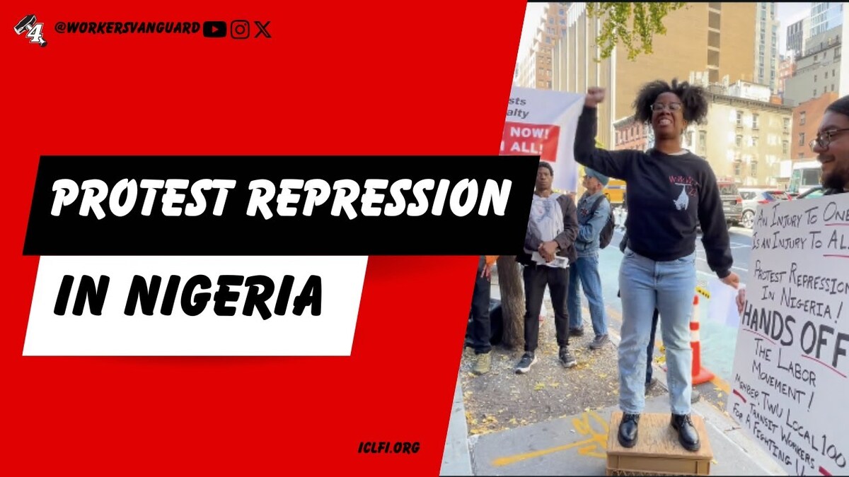 Protest Repression in Nigeria!  |  3 November 2024