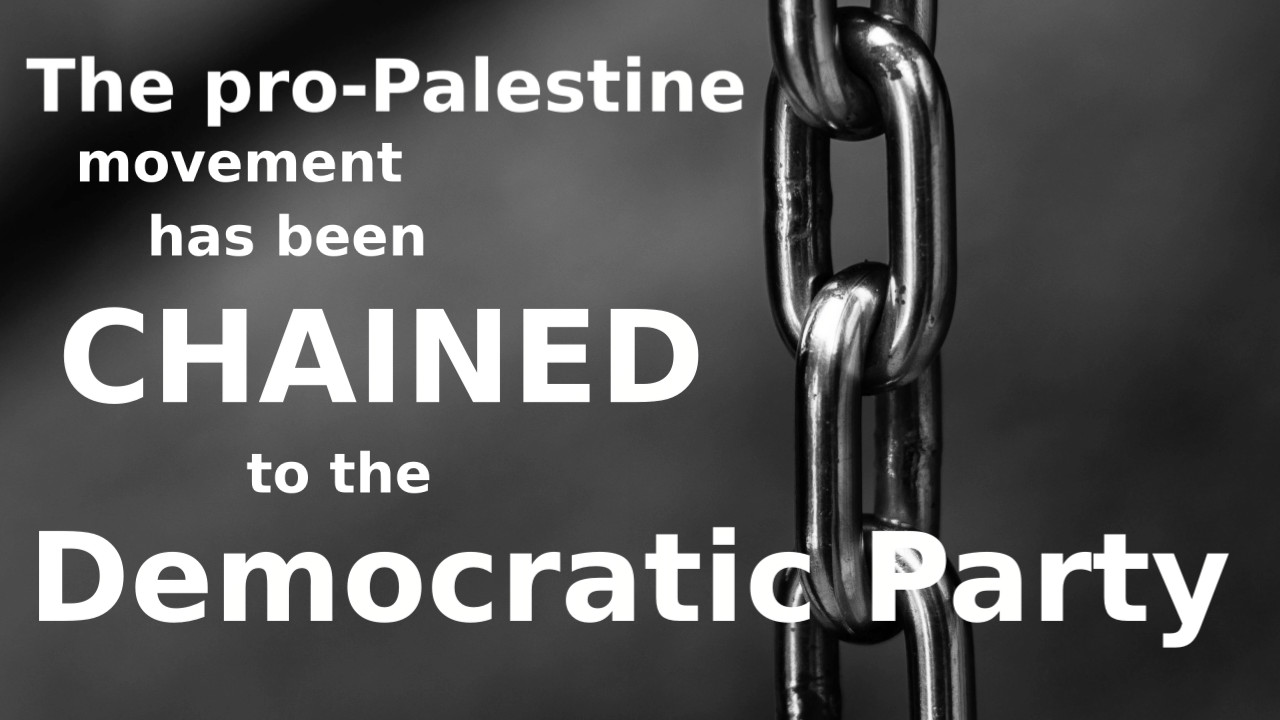 The Pro-Palestine Movement Has Been Chained