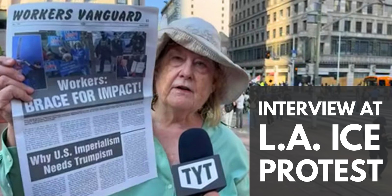 Interview at LA ICE Protests