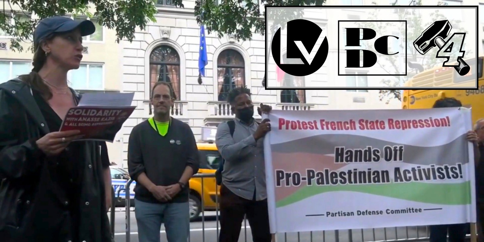 United Front: Protest French State Repression!