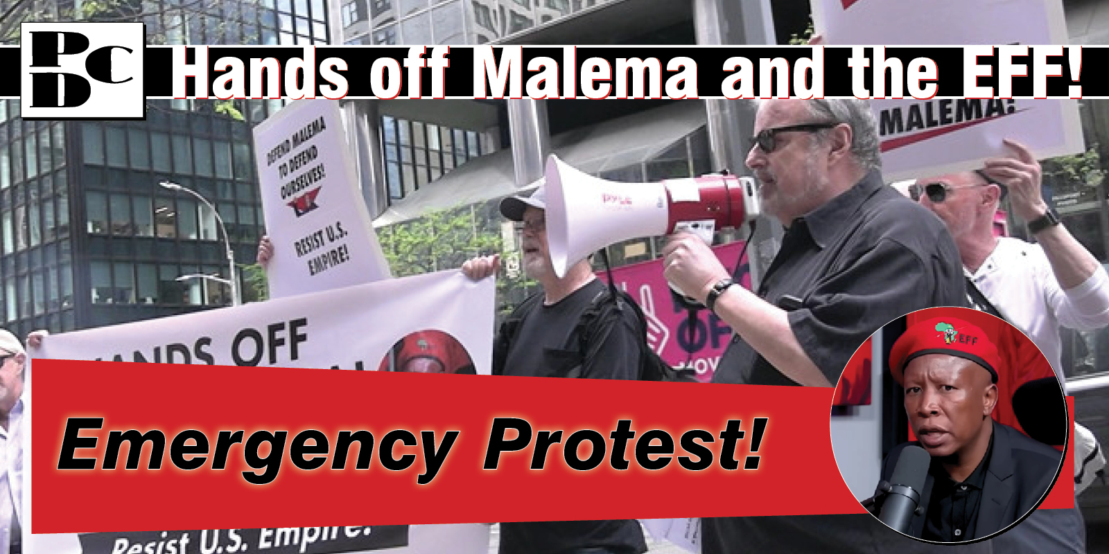 Hands Off Malema and the EFF!