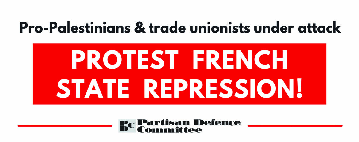 Protest French State Repression!