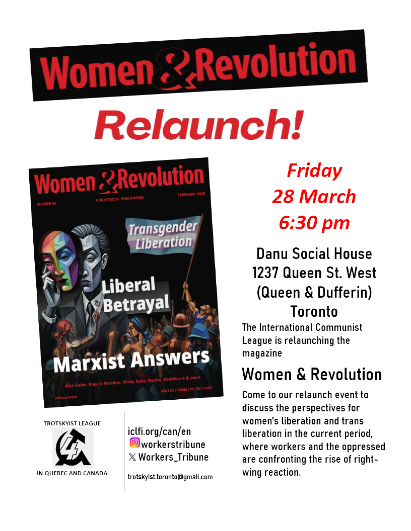 Women & Revolution: Relaunch!