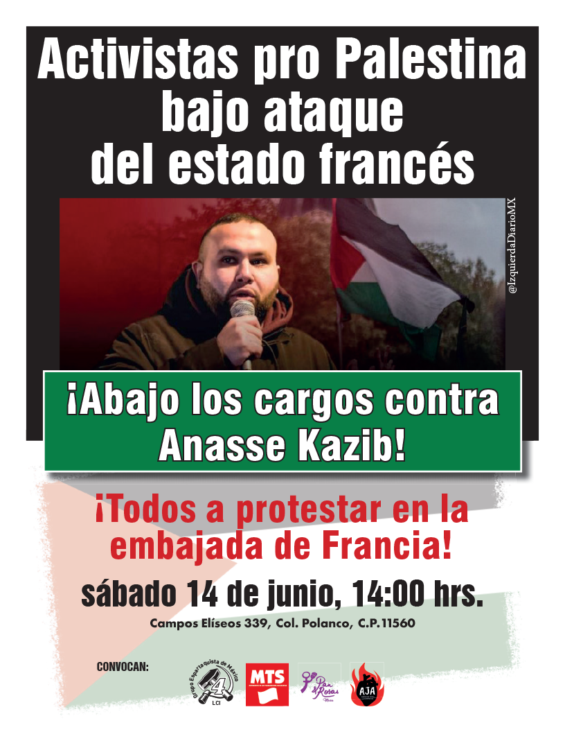 ¡Todos a protestar en la embajada de Francia!