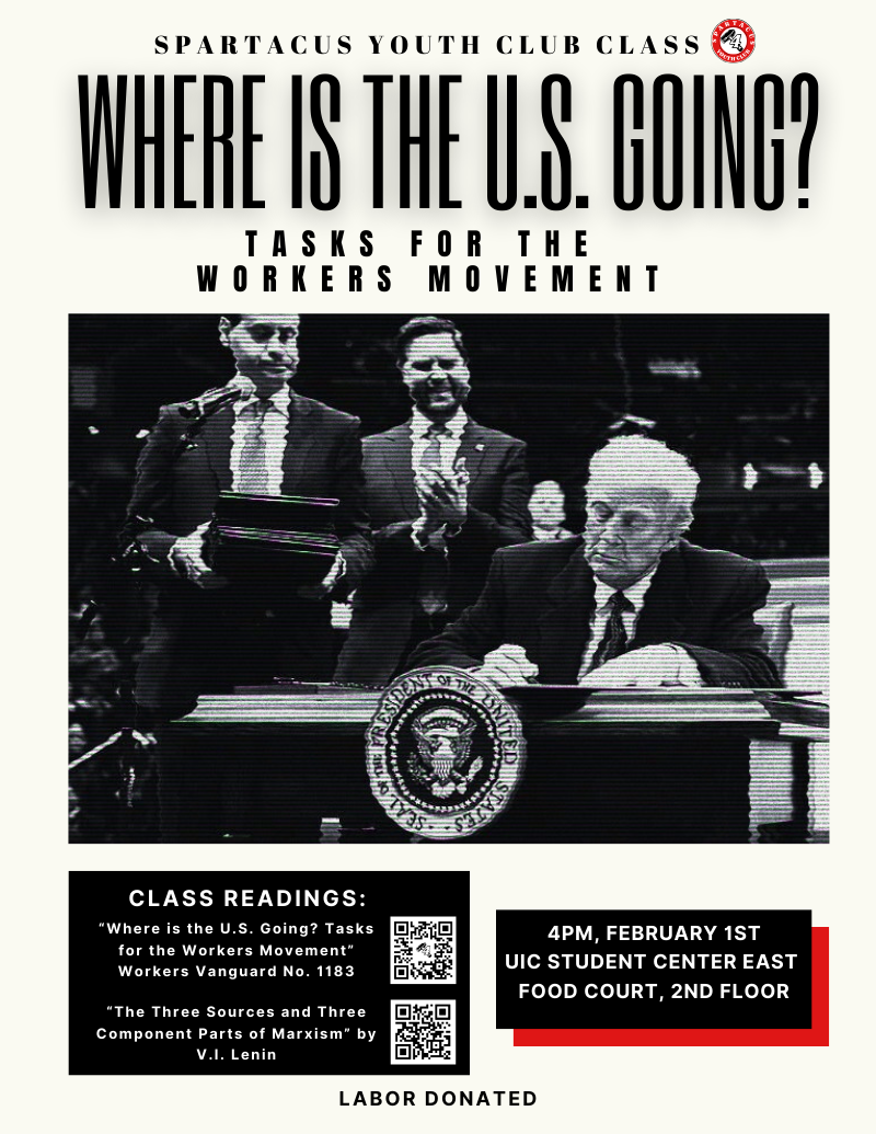 Where Is the U.S. Going? | Tasks for the Workers Movement