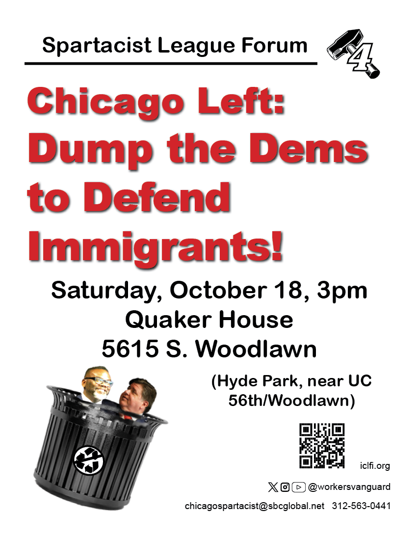 Chicago Left: Dump the Dems to Defend Immigrants!