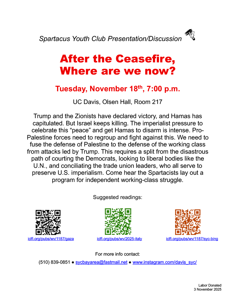 After the Ceasefire, Where are we now?