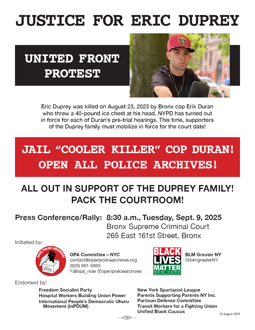 Justice for Eric Duprey!