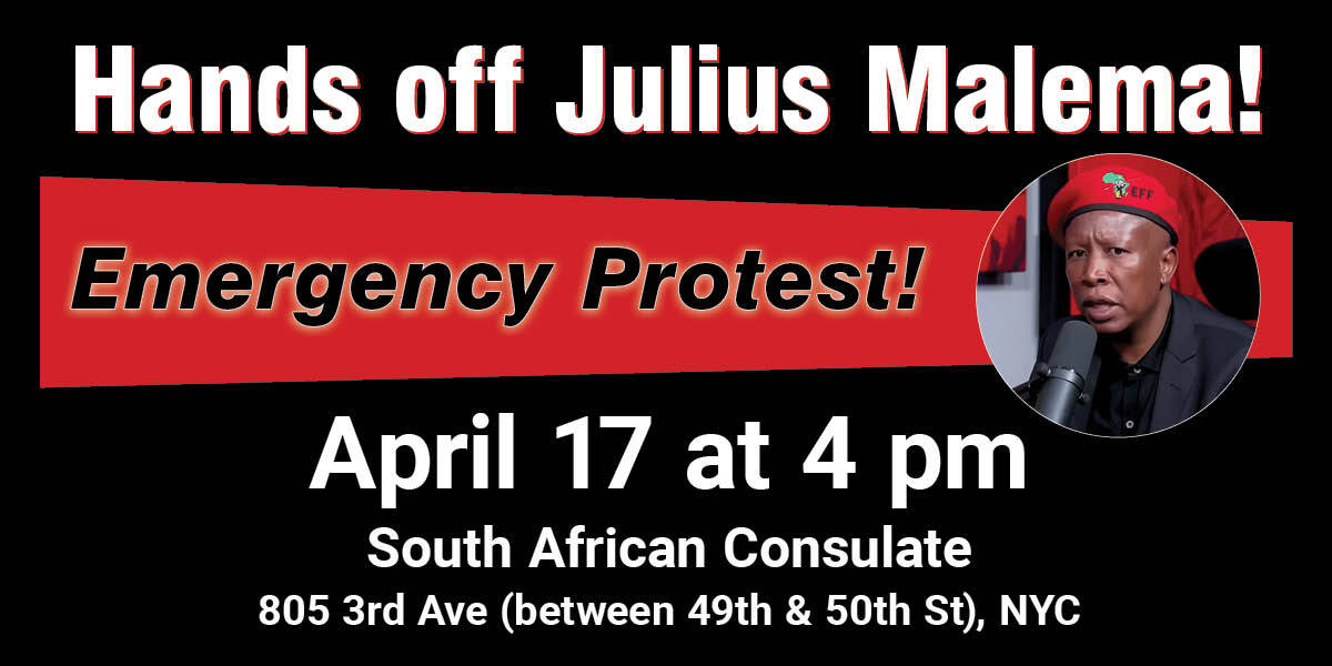 Hands off Julius Malema!