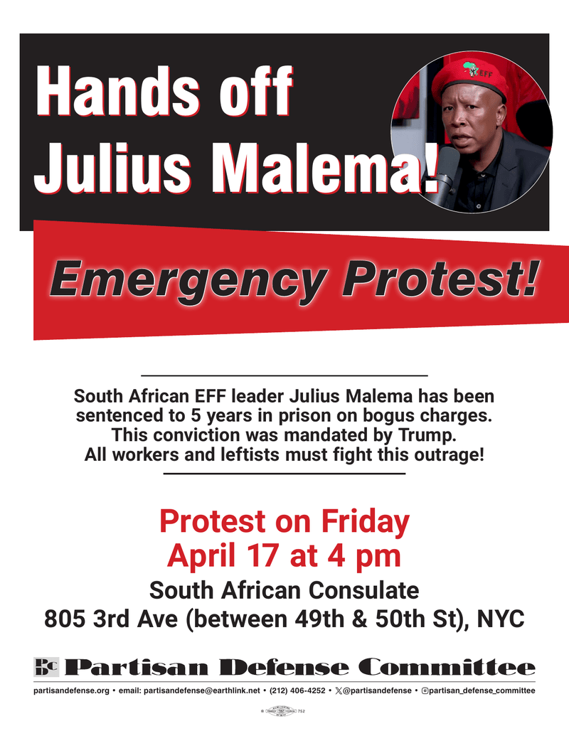 Hands off Julius Malema!
