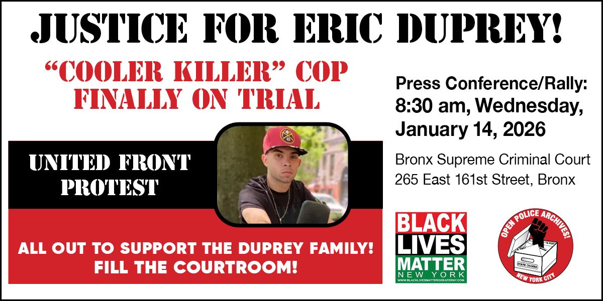 Justice for Eric Duprey!