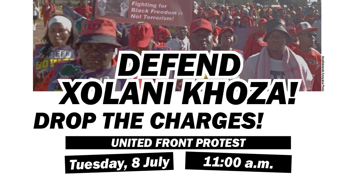 DEFEND XOLANI KHOZA!